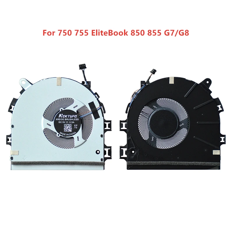 Brand New Original Laptop CPU Cooling Fan For HP 750 755 EliteBook 850 855 G7/G8 HSN-I41C-5 I36C ZBook Firefly 15 G7