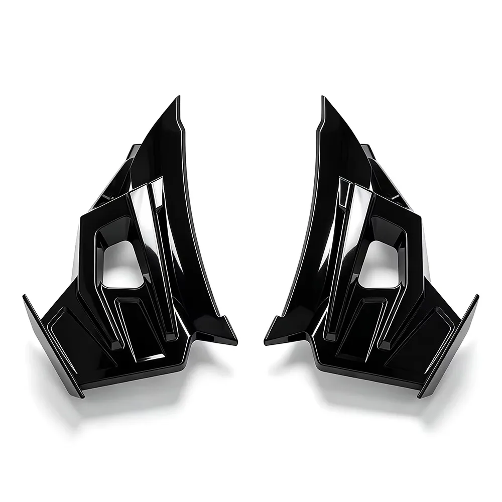 For CFMOTO 675SR /675SR-R2024-2026 Motorcycle Side Winglet Front Spoiler Wing Fairing Fixed Lower Lip Wing Aerodynamic Parts
