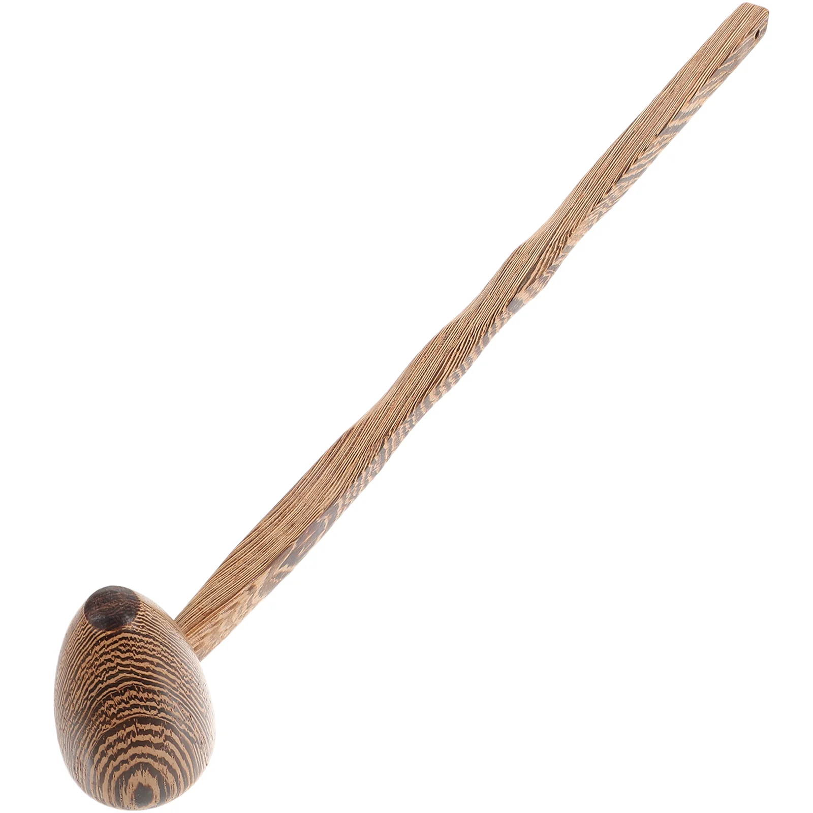 Wooden Massage Hammer Plush Shoulder Massager Body Trigger Points Stick for Back Percussion Tool