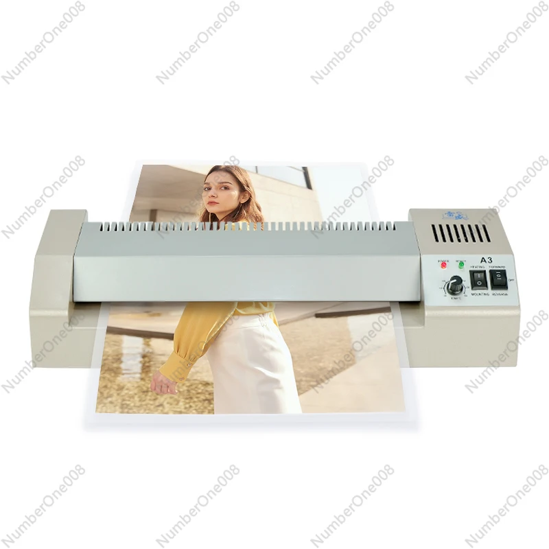 Factory Photo Lamination Machine LM-320 Hot Cold 4 Rolls Pouch Film A3 A4 Photo Laminating Machine