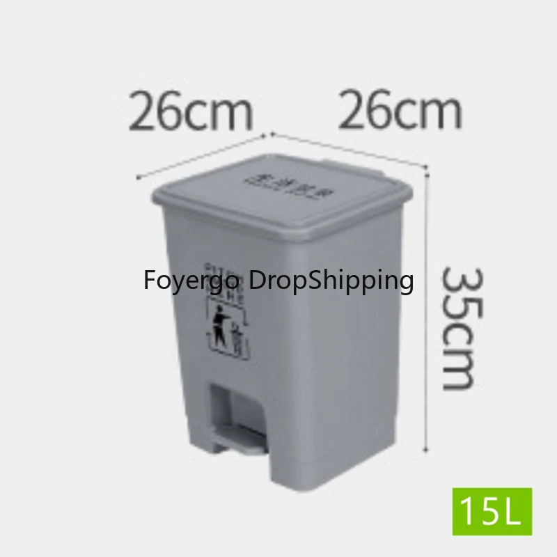 Modern Sorting Garbage Bin Large Big Plastic Garden Trash Bin Set Sorting Lid Hospital Lixeira Banheiro Household Cleaning Gift