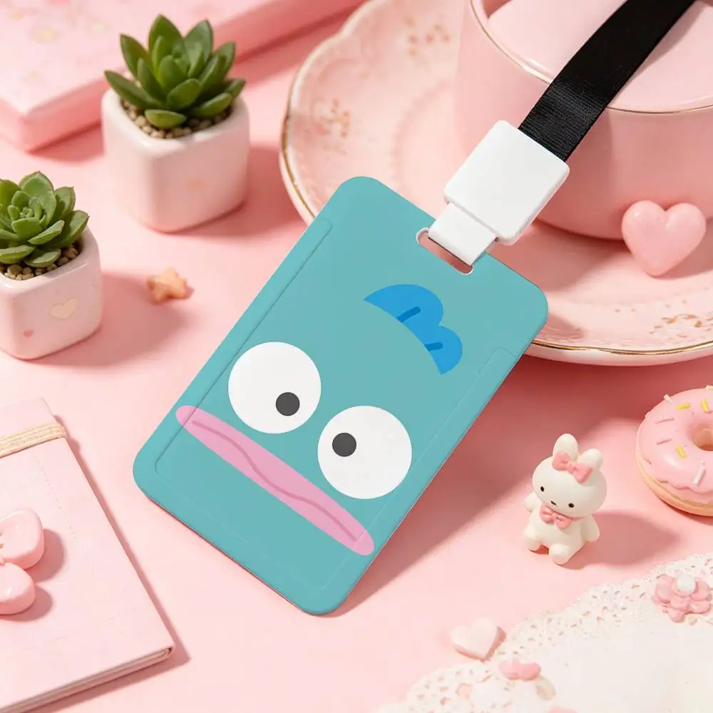 Kawaii H-HANGYODON NFC Contactless Sliding Card Sleeve For Student Cards, Bus Cards, ID Cards, And Work Permits