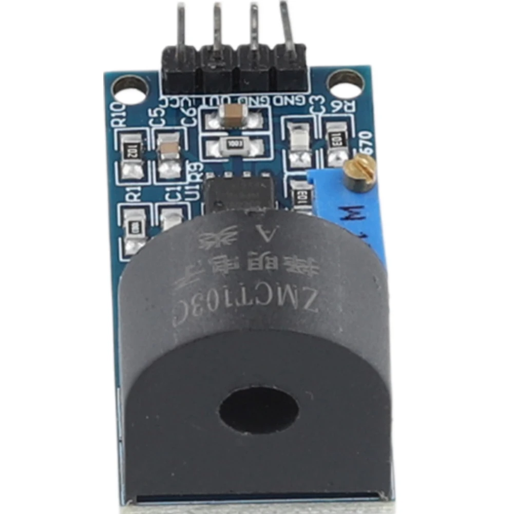 Módulo transformador de corrente micro integrado, faixa 5a, precisão, monofásica, placa de saída ativa ac, sensor de corrente para arduino