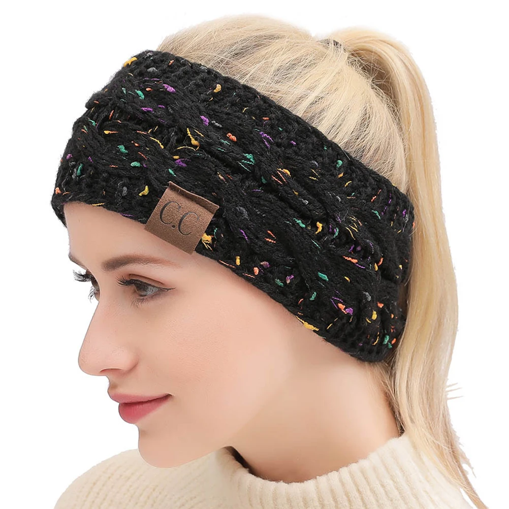 

Warm Headb Ear Warmer Knitted Scarf Women Men Turban Lined Thick Winter Head Wrap Keep Cozy Lightweight Chemotherapy