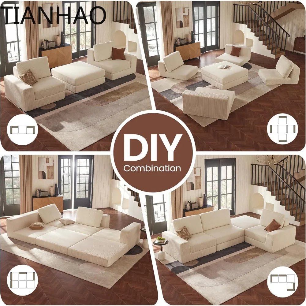 Modular Sectional Sofa, 80.31