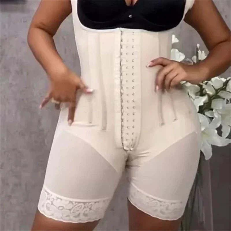 바디 셰이퍼 Fajas 바디 슈트 코르셋 탑 Bustier 원래 콜롬비아 거들 모델링 산후 슬리밍 Shapewear 여성 속옷