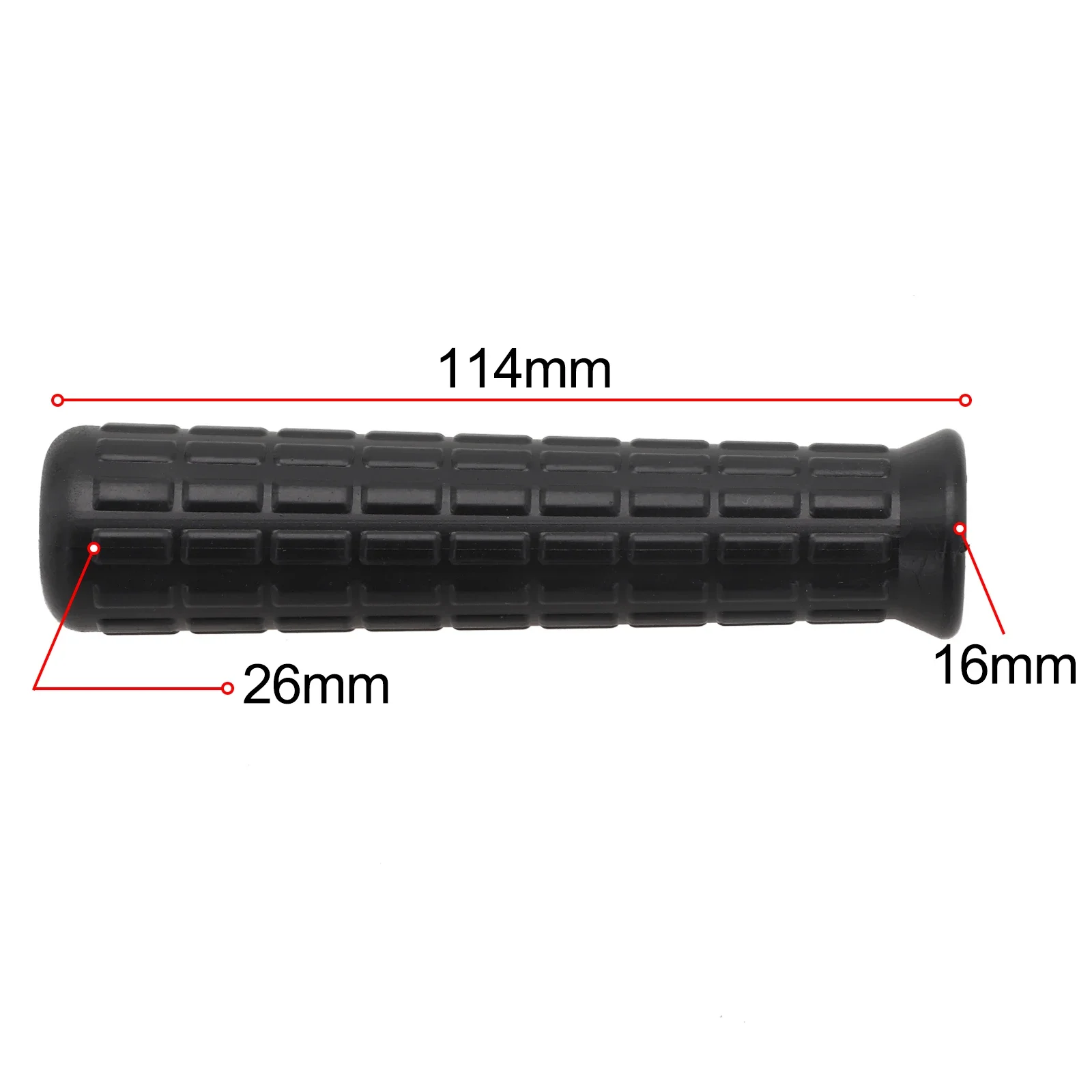 New High Quality Rubber Handles Wheelbarrow 2pcs 2x Barrow Handle Black Cart Grips Handlebar Plastic Replacement