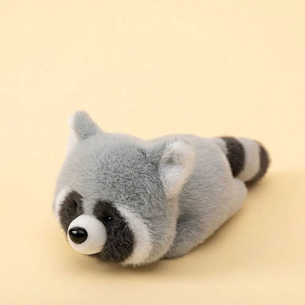 Kawaii pequeño conejo mapache muñeca Clip Border Collie Husky Panda juguete de peluche cómodo y esponjoso ciervo muñeco de peluche suministros para fiestas
