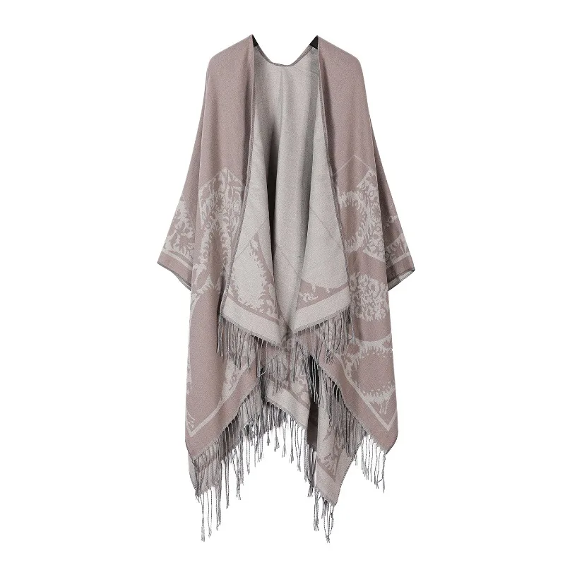 Женская дорожная клетчатая шаль, открытые свитера с леопардовым принтом для женщин, вязаный кардиган для женщин, мягкий вязаный свитер, кардиган