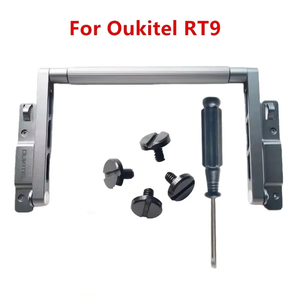 

Новый оригинальный держатель для планшетного ПК Oukitel RT9, металлическая задняя подставка, портативная опора с винтами, ремонт, замена
