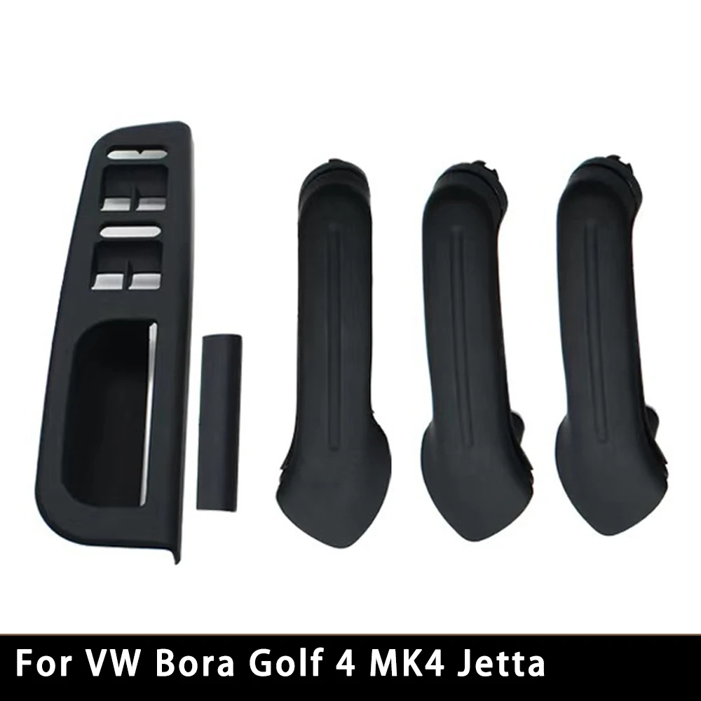 

LHD Car Interior Front Rear Left Right Door Pull Grab Handle Door Armrest For VW Golf 4 Jetta MK4 1999 2000 2001 2002 2003 2004