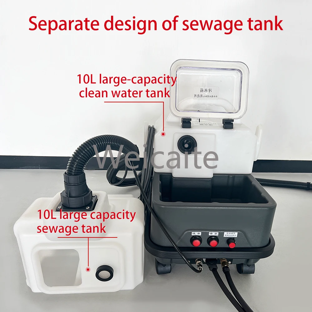 Commercial Automated Carpet Washer Small Wet and Dry Carpet Extractor