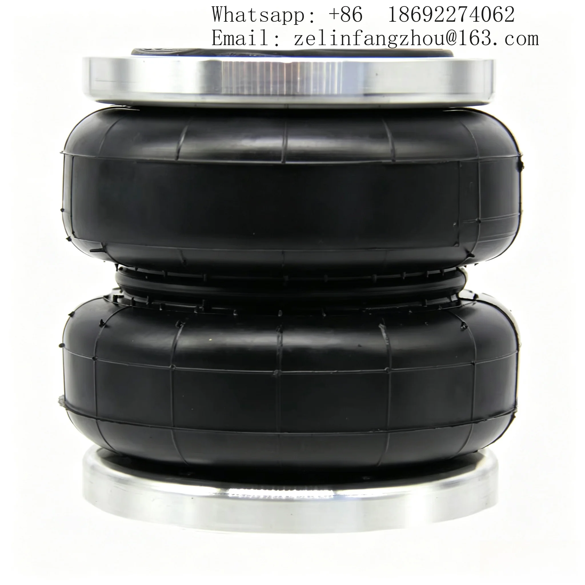 Universal Double Convoluted Air Spring Bellows Bag 2S70-13F FD70-13F Open Flange for Air Ride Suspension Heavy Duty