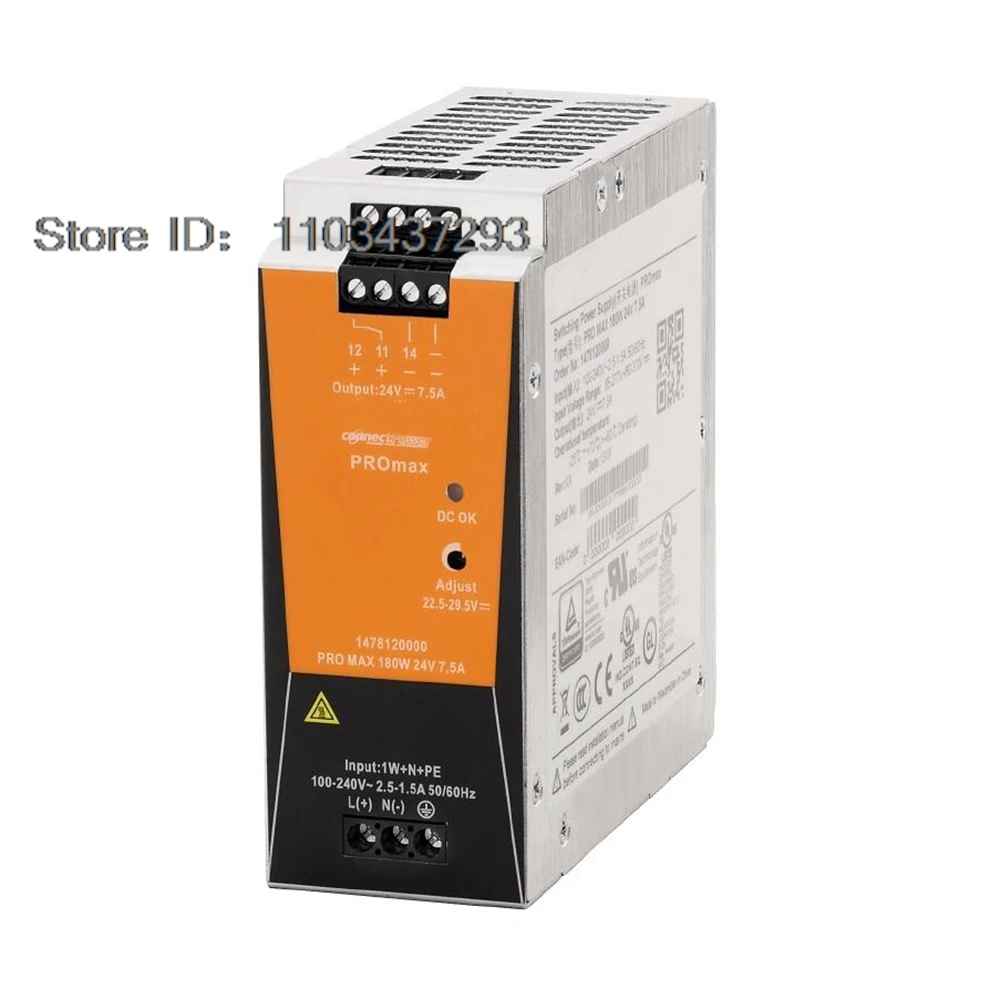 1478120000 For Weidmuller Switching Power Supply PRO MAX 180W 24V