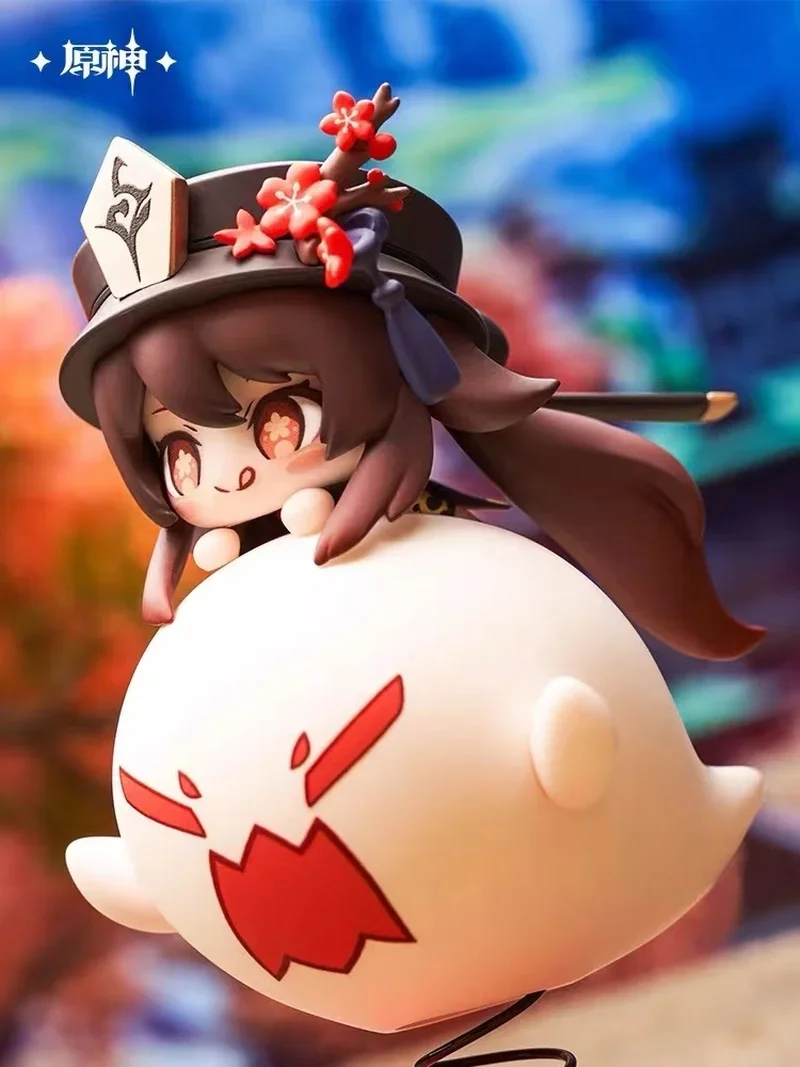 

Фигурки Genshin Impact Hu Tao Mihoyo, оригинальная милая кукла Hutao, игровая фигурка для украшения автомобиля, модели Hutao, игрушки