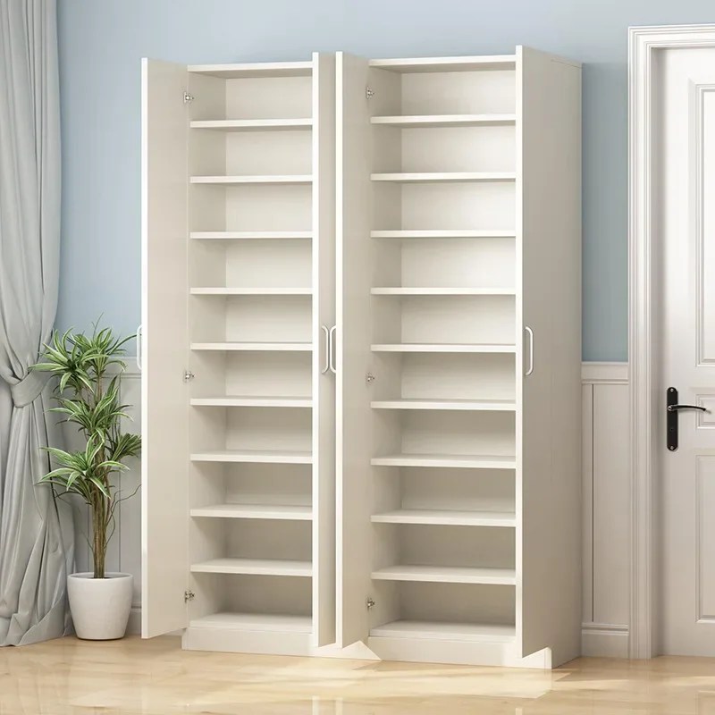 Small shoe cabinet at the elevator entrance, ultra-thin shoe cabinet in the corridor for outdoor corridors