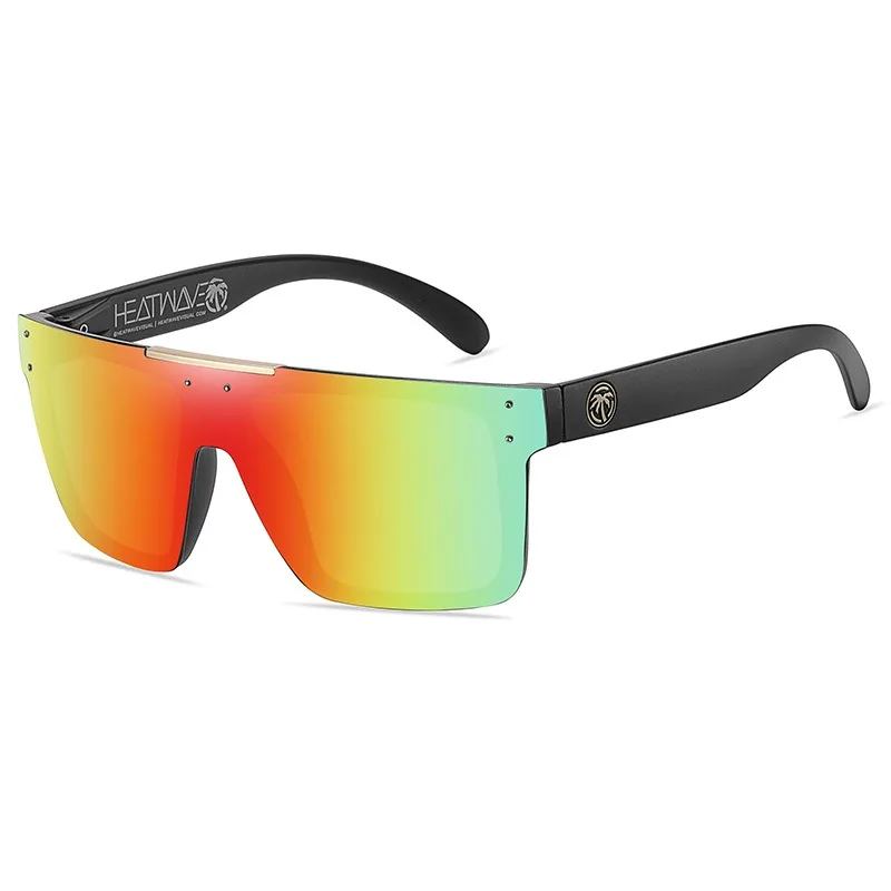 

Cross-border hot-selling cycling goggles, outdoor colorful sports sunglasses, men's and women's fashionable frameless sunglasses