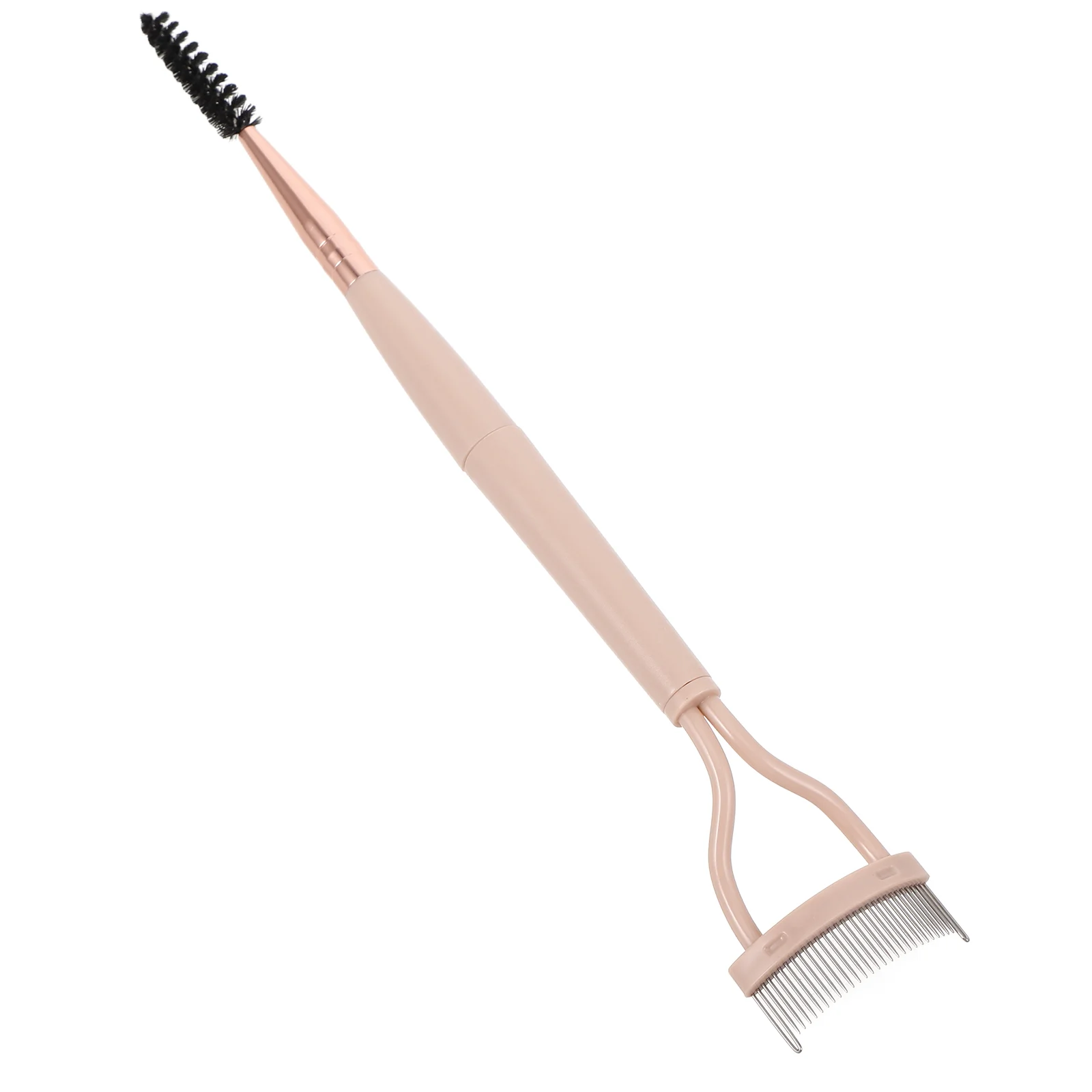 EyebloggComb-Brosse à cils en acier inoxydable, séparateur portable