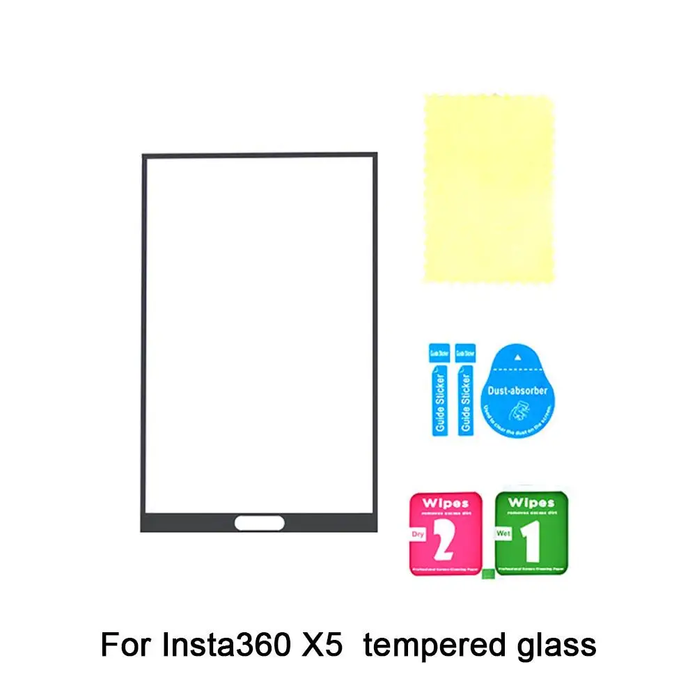 Lens Protective Film For Insta360 X5 Camera Protector Film Tempered Glass/soft Film For Insta360 Go 3 Action Camera Accessories