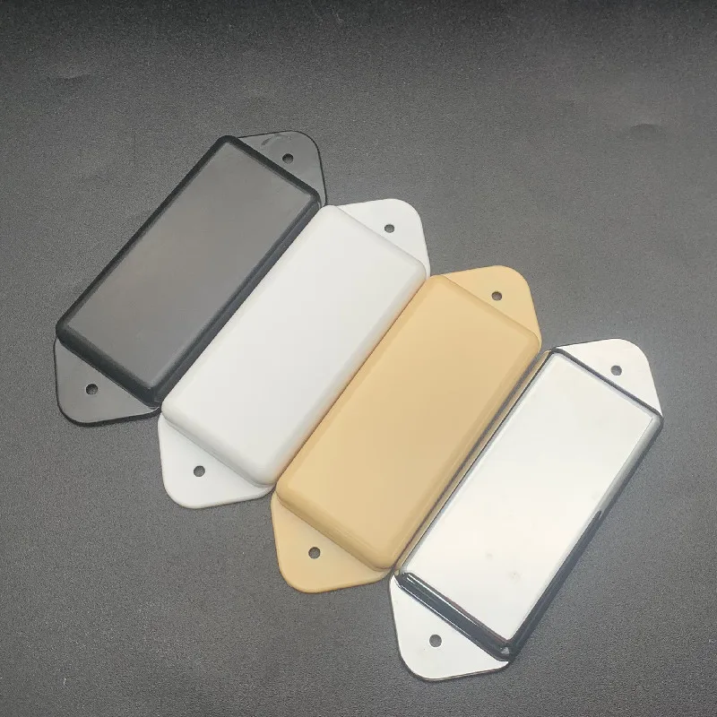 2Pcs Dog Ear P90 Style 6 String Pickup Covers Box Holder Lid/Shell/Top for Electric Guitar DESF 50mm 52mm Neck Bridge Pickup