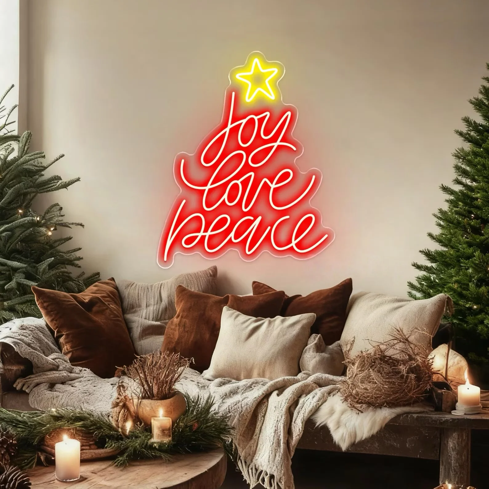 Неоновая вывеска «Радость, люб – обзор и цена Lighting Decoration Ideas For Home