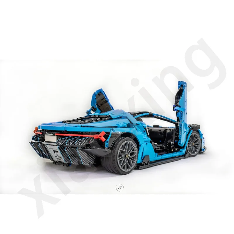 The 42115 Supercar Is Compatible with MOC-39933 New Supercar 1:8•3789 Parts • Technic Building Block Model Children\'s Gift