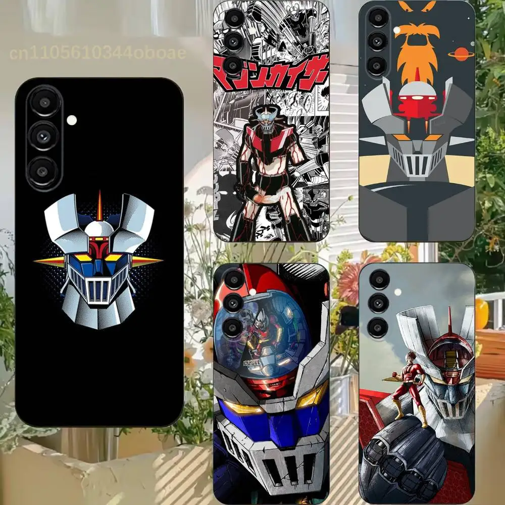 

Anime M-Mazinger Z Robot Phone Case For Samsung S25,24,21,22,23,20,S30,Ultra,Plus,Fe,Lite,Note,5G Black Cover