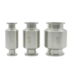 KF16 KF25 KF40 KF50 Vacuum Inline One-way Check Valve, 304 Stainless Steel Vacuum Pump One-way Valve