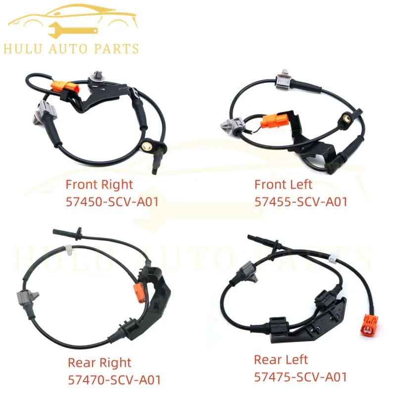 57450-SCV-A01 57455-SCV-A01 57470-SCV-A01 57475-SCV-A01 For Honda Element 2003-2011 Front Rear Left Right ABS Wheel Speed Sensor