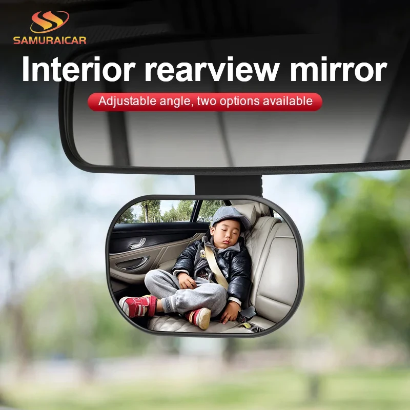

Car seat backrest rearview mirror, baby safety rearview mirror, 360 degree rotating monitor, child rearview mirror