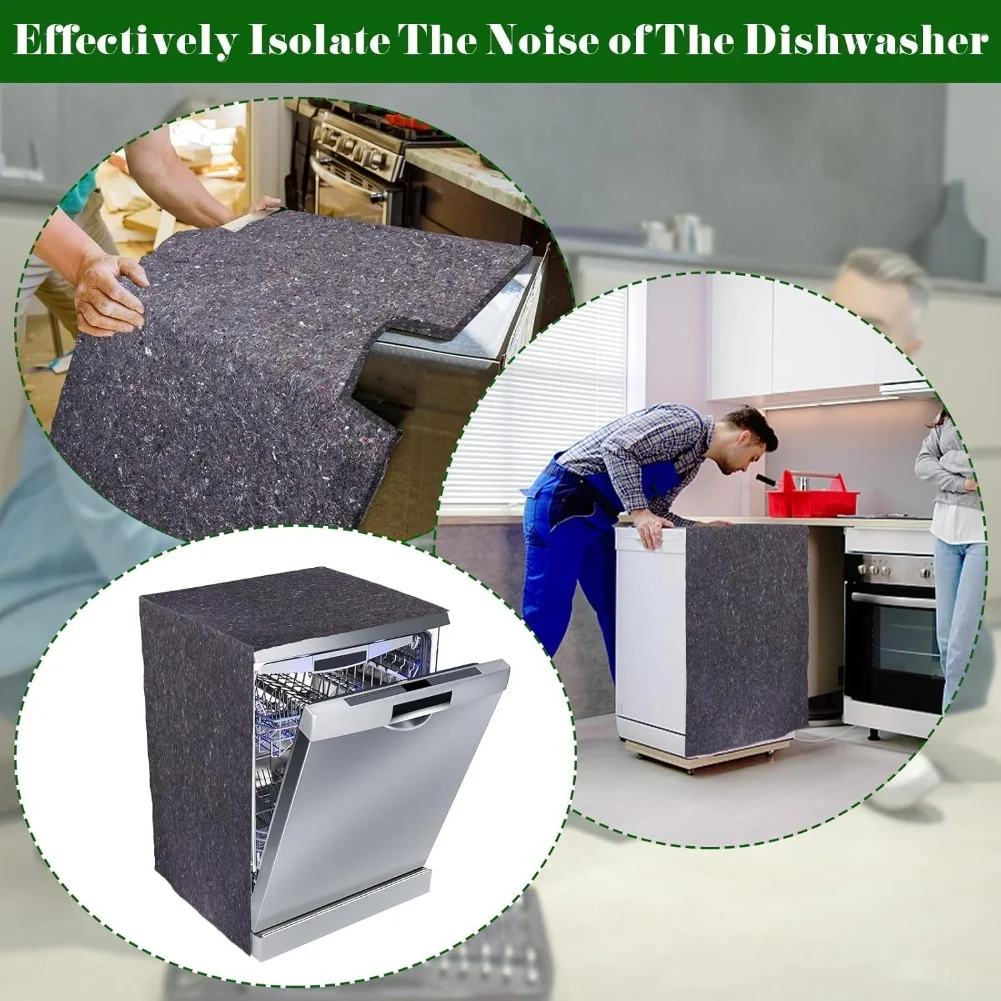 1pc Sound Insulation Cotton Reusable Cotton For Homes Offices Walls Ceilings Pipes Floor Insulation Buffering Noise Reduction