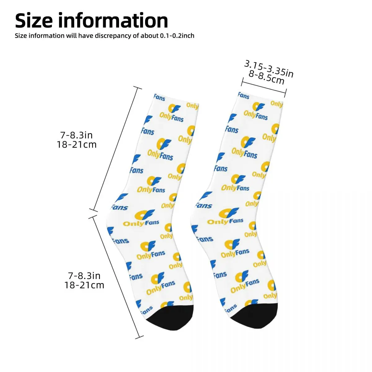 Hip-hop OnlyFans Men Women Happy Socks Windproof Novelty Spring Summer Autumn Winter Stockings Gift