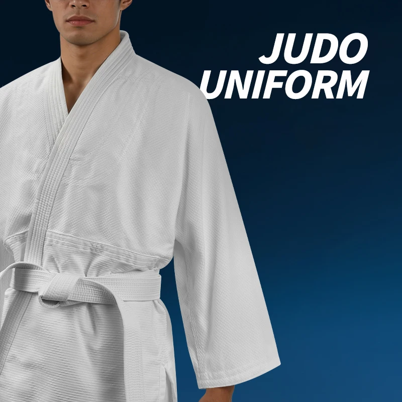 Judo Uniform Cotton Suit Adult Children Karate Professional Competition Competitive Training Uniform Breathable Jiujitsu Uniform
