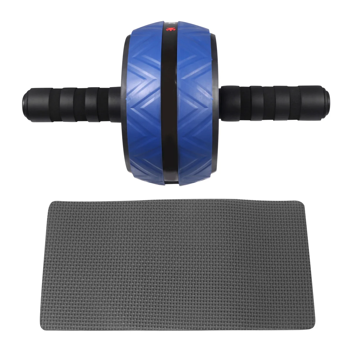 

2Pcs Advanced Abdominal Muscle Trainer Wheel Ergonomic Grip Home Gym Office Use Fat Burning Core Strength Exercise