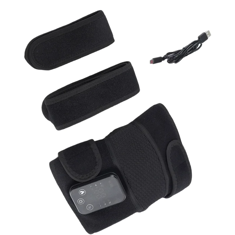 Almohadilla térmica para rodilla, 1 Juego, masajeador para rodillas, soporte para hombros, instrumento de terapia de compresión caliente multifuncional adecuado