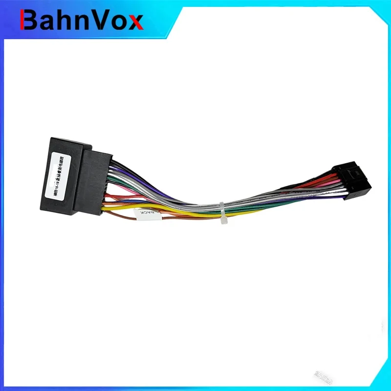 Car 16pin Wiring Harness Adapter Android Radio Power Cable For  Ford Ecosport Escort Transit 2015-2019