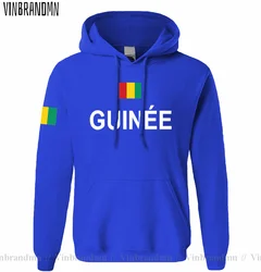 Sudadera con capucha de la República de Guinea GIN para hombre, ropa de calle, chándal deportivo, GN