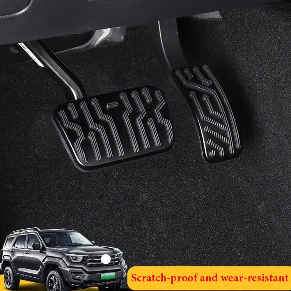 

Foot Pedal For Great Wall GWM WEY TANK 400 2020 2021 2022 2023 2024 Pedal Rest Pedal Pads Mat Cover Car Accessories