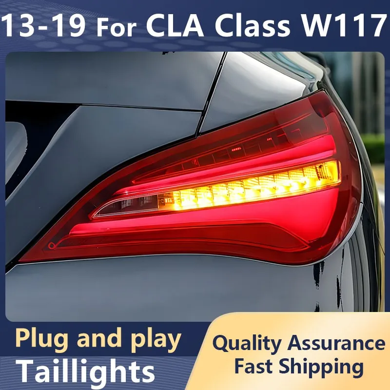 

Автостайлинг, задние фонари для Benz CLA Class 2013-2019 W117 светодиодный DRL, сигнал поворота, тормозные задние фонари заднего хода, автомобильные аксессуары