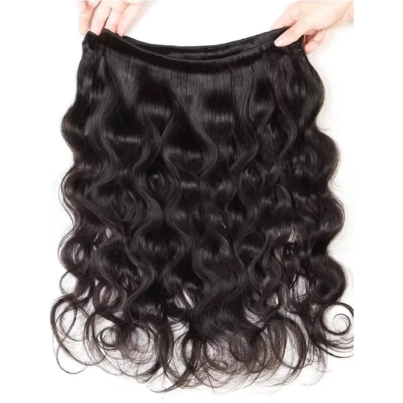 16A 30 40 pollici onda del corpo fasci di capelli umani tessuto non trattato dei capelli umani al 100% 3 4 pz estensioni naturali dei capelli umani grezzi