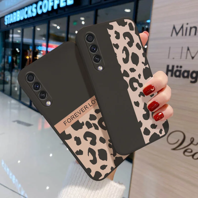 Leopard Print Protection Case For Samsung S22 Ultra Cases Samsung S23 Ultra S 22 S20 Plus S21 FE Note 10 Lite 20 Ultra S10 Cover