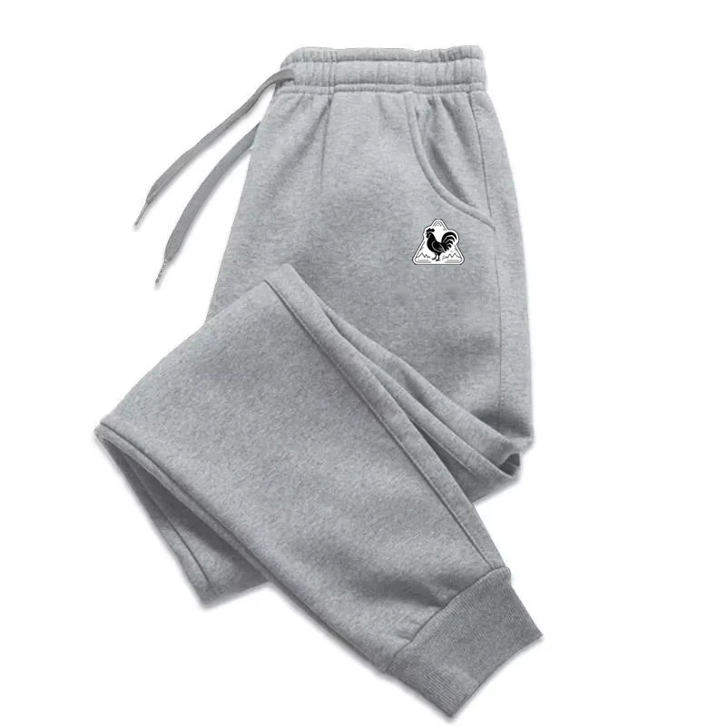 Hochwertige Herren-Freizeithose, Frühling/Herbst, Fleece, lange Hose, Sport-Jogginghose, japanischer Harajuku-Streetstyle – Detail 8