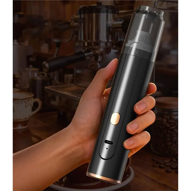 A69X-Miniature Handheld Coffee Grinder 1Pc Vacuum With Strong Suction And Quiet Operation For Efficient Cleaning