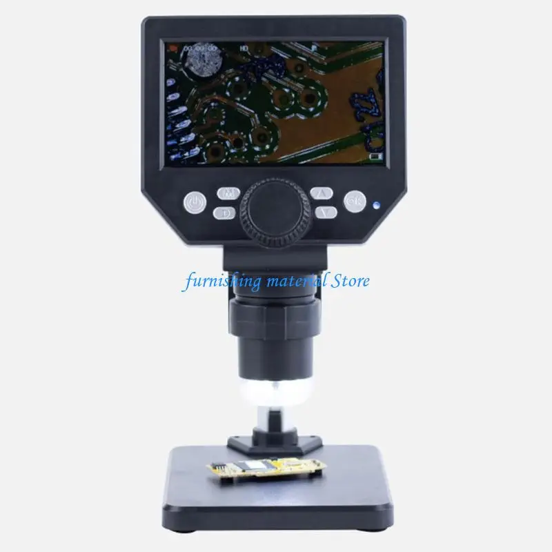 

Y5GD 1000X Microscope With LED Light Adjustable Stand For Lab Scientific Research