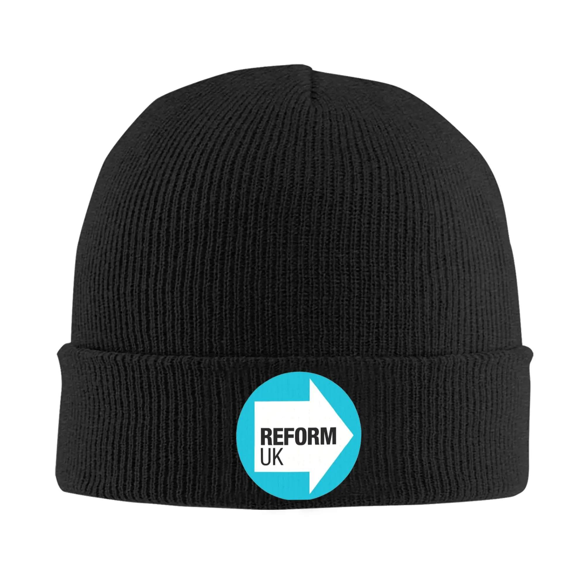 Uk reform party Knit Hat  Beanie Hats Kpop Elastic Unisex Adult Bonnet Hats Spring Custom Retro Caps Birthday Gift