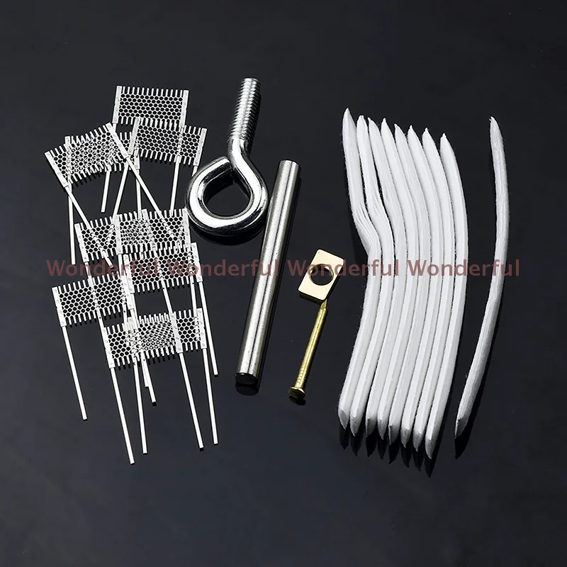 Mais bobina de malha resistência fio substituição acessórios ferramentas diy kit reconstruir gtx 0.2ohm