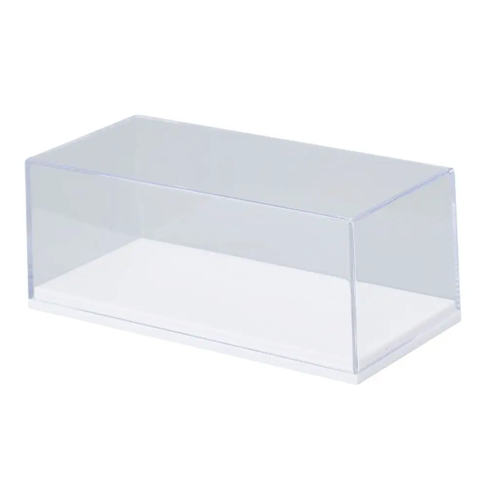 Practical 1/64 Diecast Model Car Display Box Acrylic Transparent Storage Box Dustproof DIY Display Collectibles