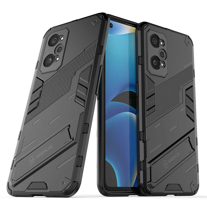 For OPPO Realme GT Neo2 Case 6.62'' Shockproof Magnetic Armor Kickstand Back Cover For Realmi GT Neo 2 5G GT2 Rugged Phone Cases