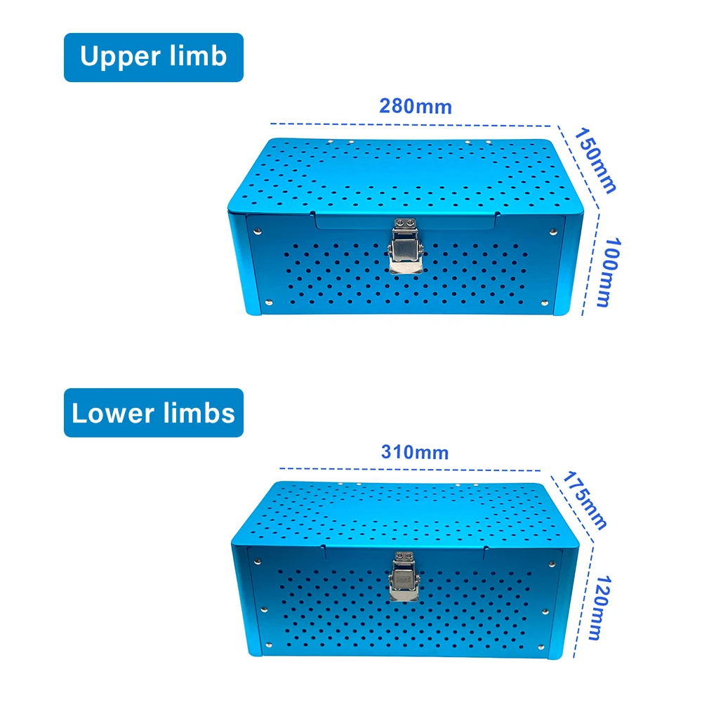 Locking Bone Screw Case Orthopedic Screw Sterilization Box Case Bone Nail Placement Storage Box  Autoclavable