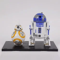 Starswares R2D2 BB8 Action Figure 1/12 Assembled Model Toy Collections Children Boys Birthday Gifts